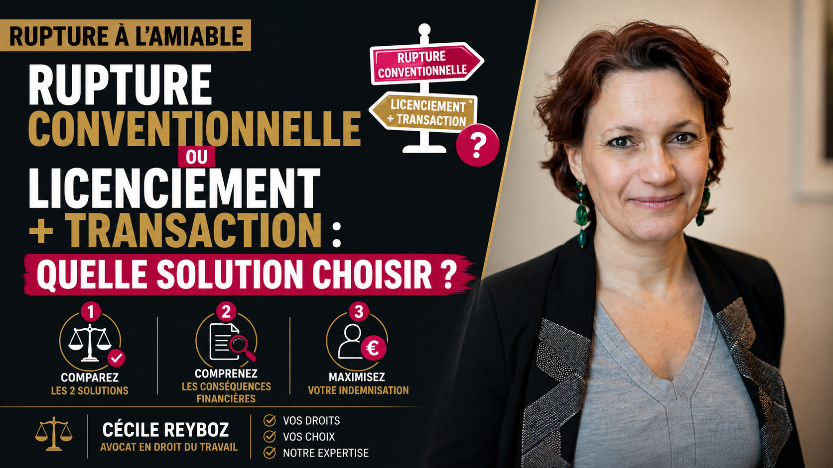 Rupture conventionnelle ou licenciement avec transaction : quelle solution choisir ?